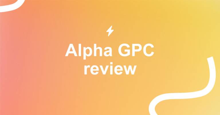 alpha gpc review