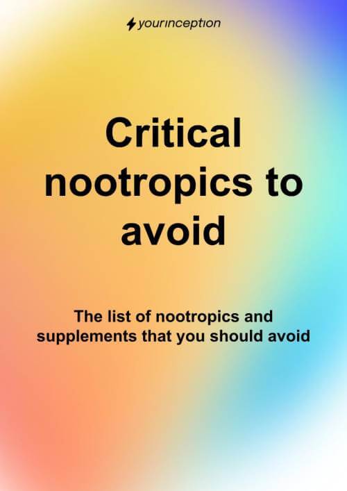 Nootropics to avoid