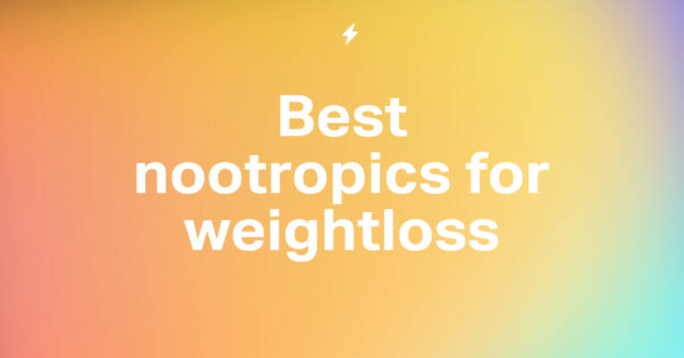 best nootropics for weightloss