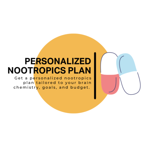 Personalized nootropics plan